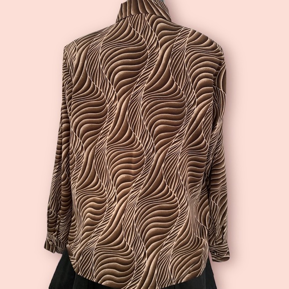 Vintage Yves swirl top - Picture 6 of 6